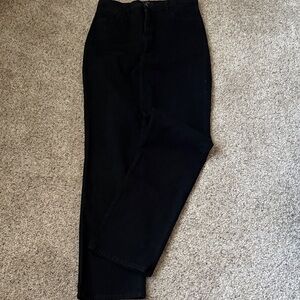 NYDJ Women's Black Straight Leg Jeans
